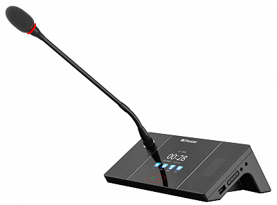 Настольный пульт председателя с электронной именной табличкой Prestel DCS-NPU1C